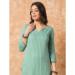 Picture of Cotton & Silk Dark Sea Green Kurtis And Tunic