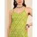 Picture of Sightly Cotton & Silk Dark Khaki Kurtis And Tunic