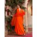 Picture of Excellent Rayon Orange Red Readymade Salwar Kameez