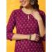 Picture of Beautiful Cotton Maroon Kurtis & Tunic