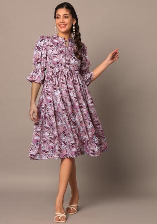 Picture of Wonderful Rayon Grey Readymade Gown