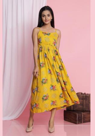 Picture of Fascinating Rayon Peru Readymade Gown