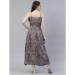 Picture of Alluring Rayon Dim Gray Readymade Gown