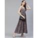 Picture of Alluring Rayon Dim Gray Readymade Gown