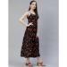 Picture of Amazing Rayon Black Readymade Gown