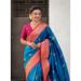 Picture of Pretty Silk Teal Saree