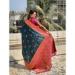 Picture of Pleasing Silk Steel Blue Saree