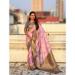Picture of Gorgeous Silk Pale Violet Red Saree