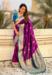 Picture of Classy Silk Purple Saree