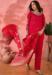 Picture of Beautiful Silk Crimson Readymade Salwar Kameez
