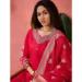 Picture of Beautiful Silk Crimson Readymade Salwar Kameez