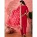 Picture of Beautiful Silk Crimson Readymade Salwar Kameez