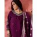 Picture of Enticing Silk Saddle Brown Readymade Salwar Kameez