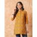 Picture of Stunning Rayon & Silk Sandy Brown Kurtis And Tunic