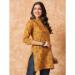 Picture of Stunning Rayon & Silk Sandy Brown Kurtis And Tunic