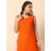 Picture of Marvelous Rayon Orange Red Kurtis & Tunic