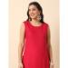 Picture of Wonderful Rayon Crimson Kurtis & Tunic