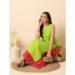 Picture of Beauteous Rayon Yellow Green Kurtis & Tunic