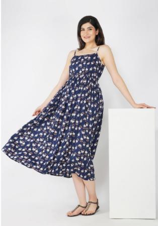 Picture of Magnificent Rayon Dark Slate Grey Readymade Gown