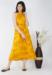 Picture of Grand Rayon Khaki Readymade Gown