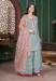 Picture of Georgette Light Slate Grey Readymade Salwar Kameez