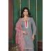 Picture of Georgette Light Slate Grey Readymade Salwar Kameez
