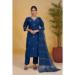Picture of Statuesque Silk Midnight Blue Readymade Salwar Kameez