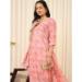 Picture of Rayon & Cotton & Silk Light Coral Readymade Salwar Kameez