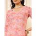 Picture of Rayon & Cotton & Silk Light Coral Readymade Salwar Kameez