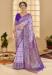 Picture of Pretty Cotton & Silk Light Steel Blue Saree
