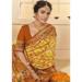 Picture of Ravishing Cotton & Silk Burly Wood Saree
