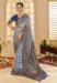 Picture of Shapely Cotton & Silk Light Steel Blue Saree