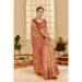Picture of Pretty Cotton & Silk Golden Rod Saree