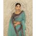 Picture of Radiant Chiffon Cadet Blue Saree