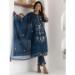 Picture of Splendid Silk Navy Blue Readymade Salwar Kameez