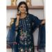 Picture of Splendid Silk Navy Blue Readymade Salwar Kameez