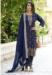 Picture of Comely Rayon Midnight Blue Readymade Salwar Kameez