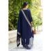 Picture of Comely Rayon Midnight Blue Readymade Salwar Kameez