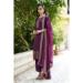 Picture of Shapely Rayon Purple Readymade Salwar Kameez