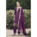 Picture of Ravishing Rayon Brown Readymade Salwar Kameez