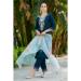 Picture of Stunning Rayon Midnight Blue Readymade Salwar Kameez