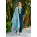 Picture of Stunning Rayon Midnight Blue Readymade Salwar Kameez