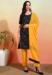 Picture of Graceful Crepe Black Readymade Salwar Kameez