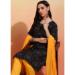 Picture of Graceful Crepe Black Readymade Salwar Kameez