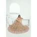 Picture of Splendid Net Beige Lehenga Choli