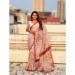 Picture of Shapely Silk Dark Salmon Saree