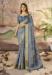 Picture of Graceful Silk Dark Slate Grey Saree