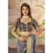Picture of Delightful Silk Dim Gray Saree