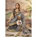 Picture of Delightful Silk Dim Gray Saree