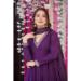 Picture of Pleasing Chiffon Brown Readymade Salwar Kameez